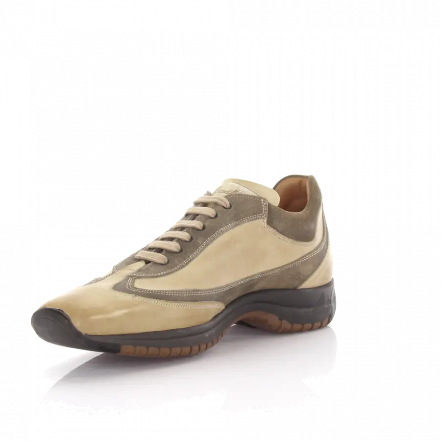 Branchini - Sneaker low P2093 Kalbsleder - beige
