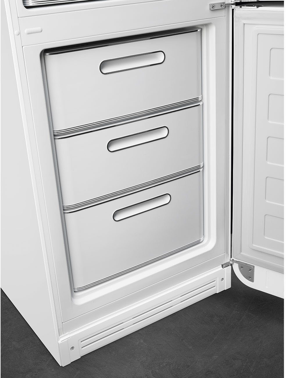 Smeg Kühl-/Gefrierkombination FAB32 FAB32RWH5, 196,8 cm hoch, 60,1 cm breit