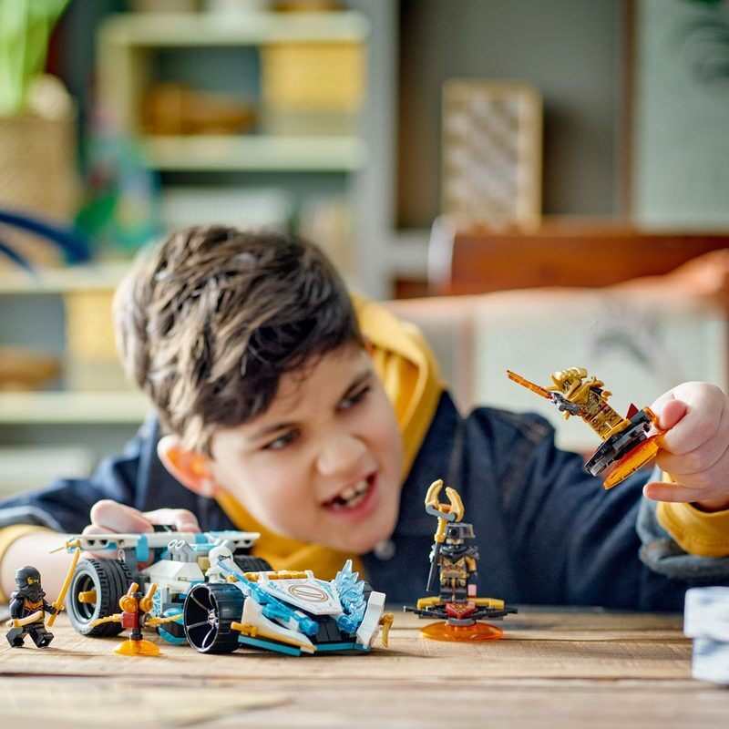71791 LEGO NINJAGO La voiture de course Spinjitzu : le pouvoir du dragon de Zane