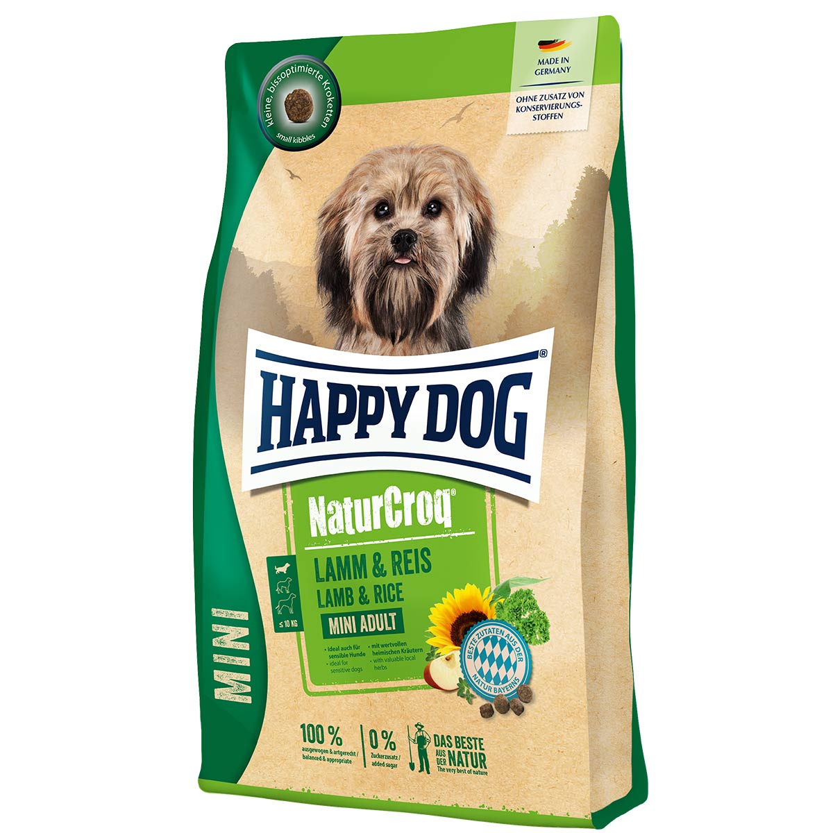 Happy Dog NaturCroq Mini Lamm & Reis günstig kaufen bei ZooRoyal