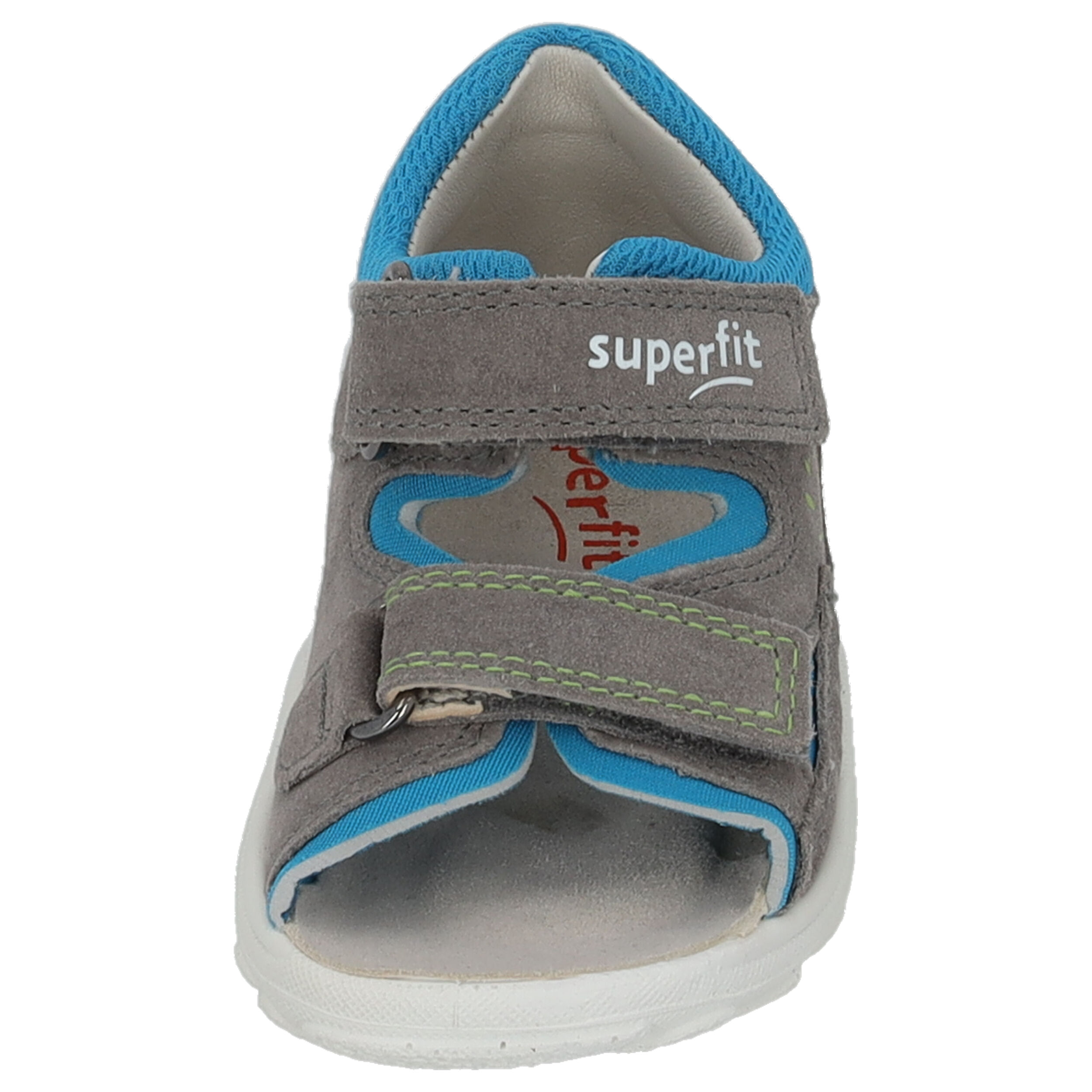 Superfit FLOW 00034, Sandalen (Kinder), Kinder, GRAU/TÜRKIS