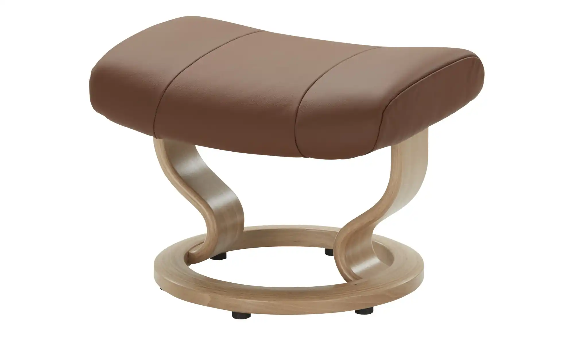 Stressless Relaxsessel mit Hocker aus Echtleder Garda M