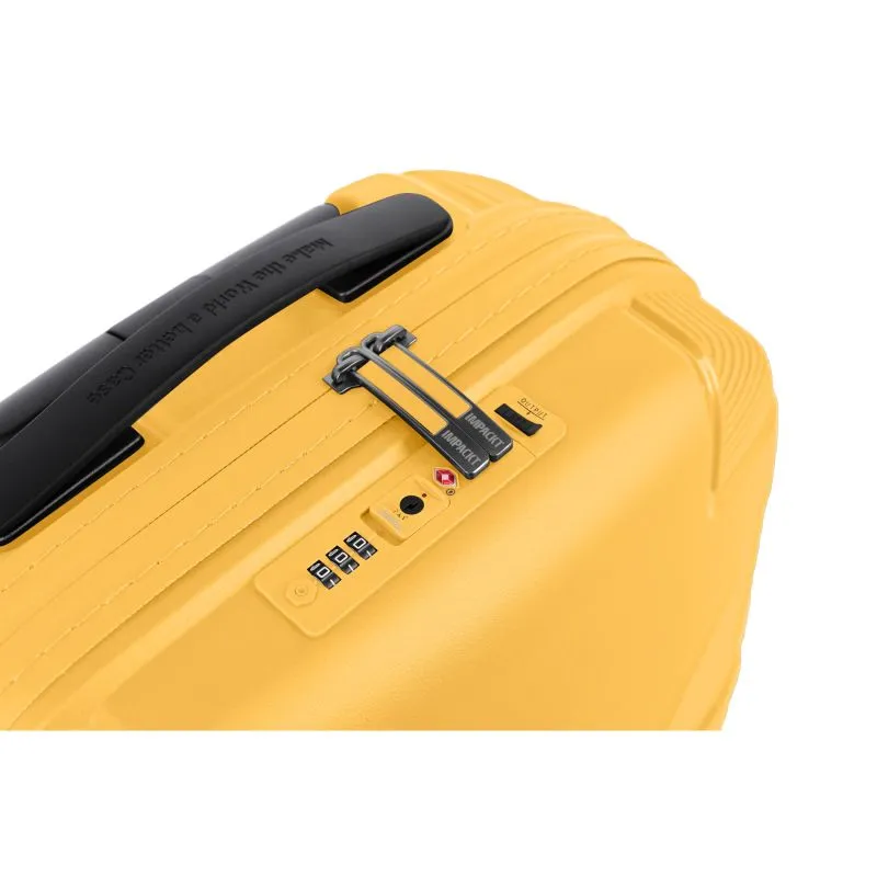 IMPACKT IP1 Kabinengepäck Trolley S mit USB Port - Sunset yellow