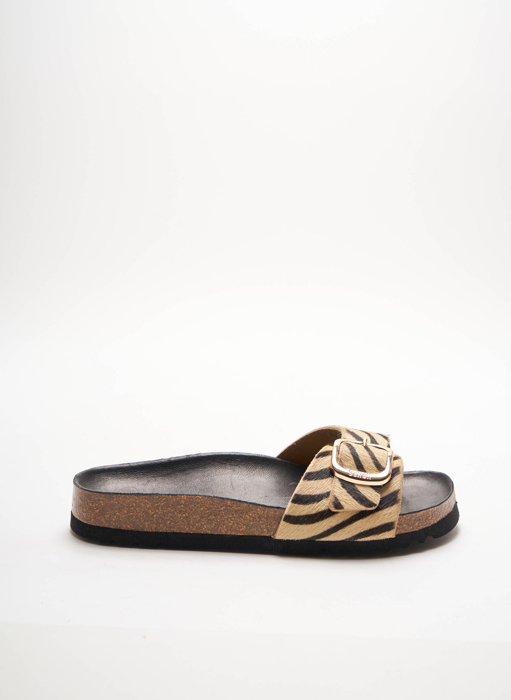 Scholl Sandales Nu Pieds Femme couleur noir