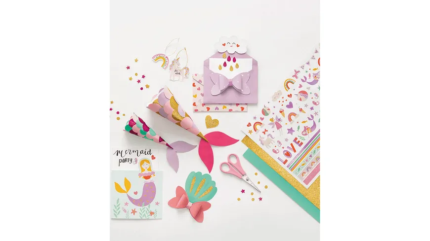 folia Bastelblock 24 x 34cm Glitter Everywhere
