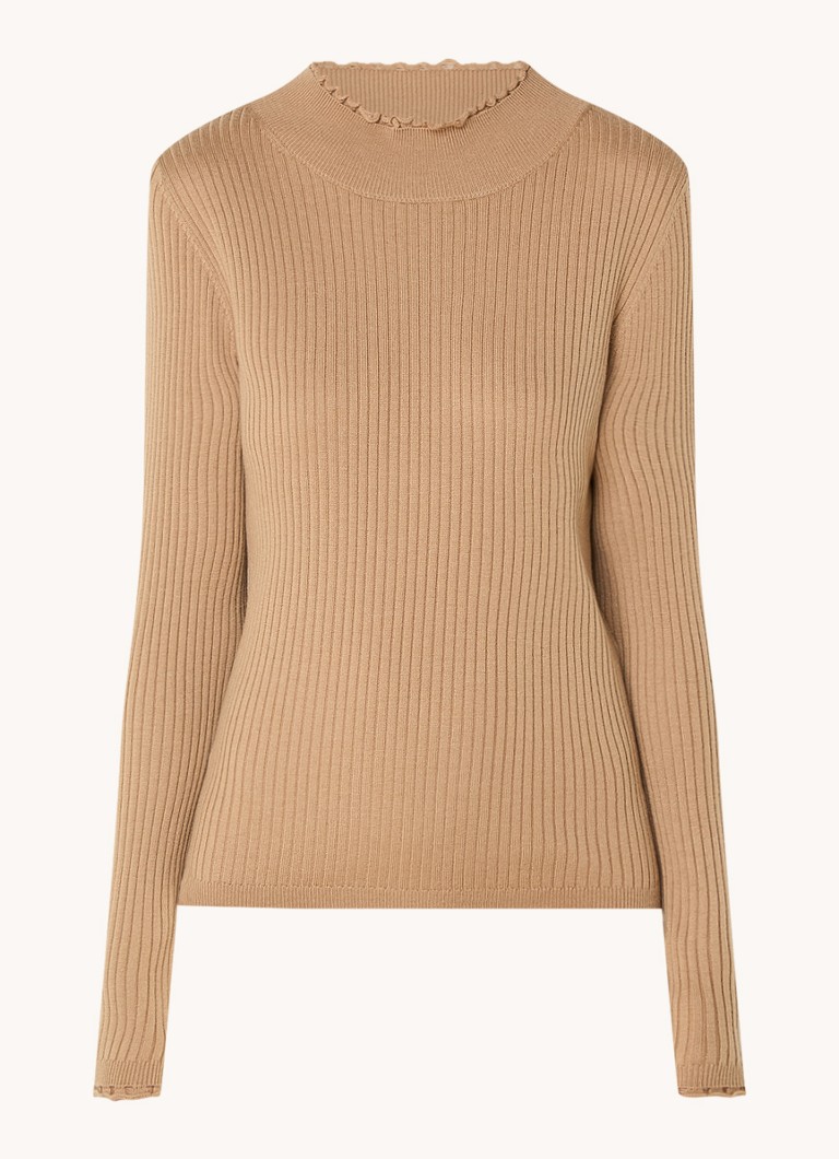 Gerry Weber rebrasti pleteni pulover od mješavine vune