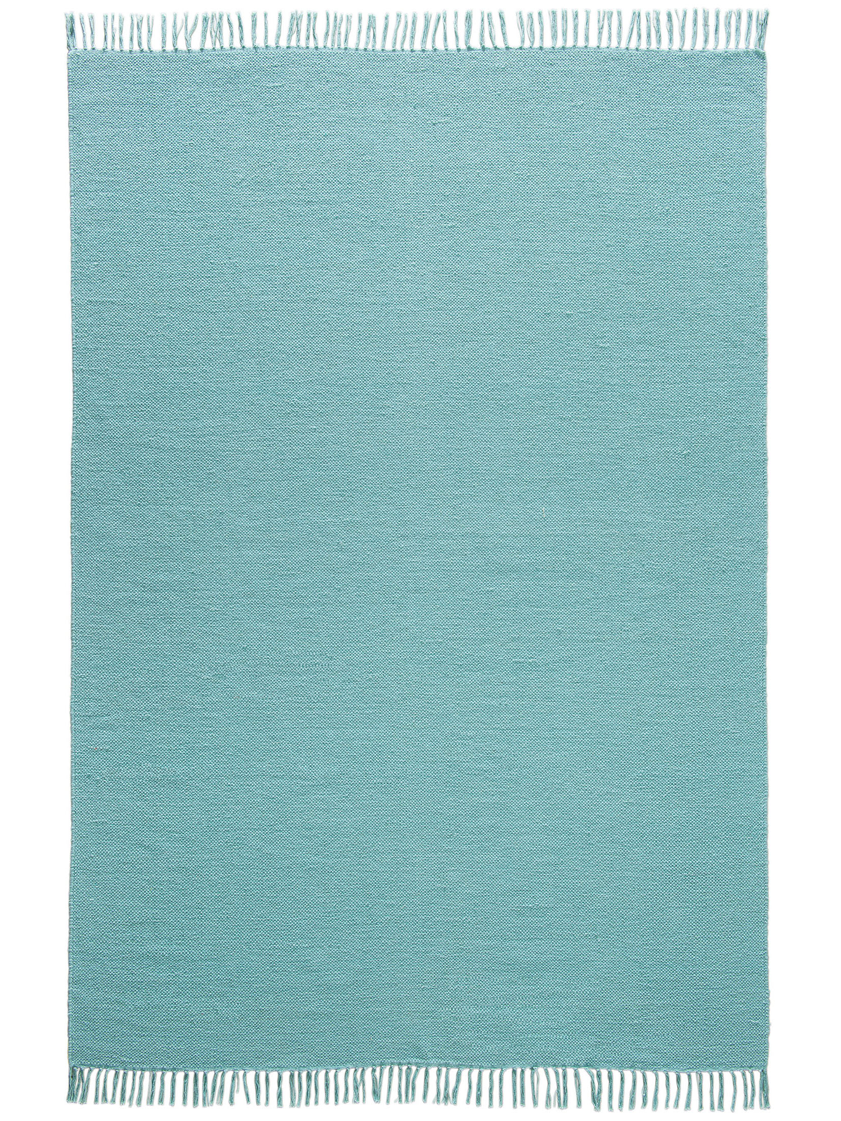 Summerweave Baumwoll-Teppich, Aqua