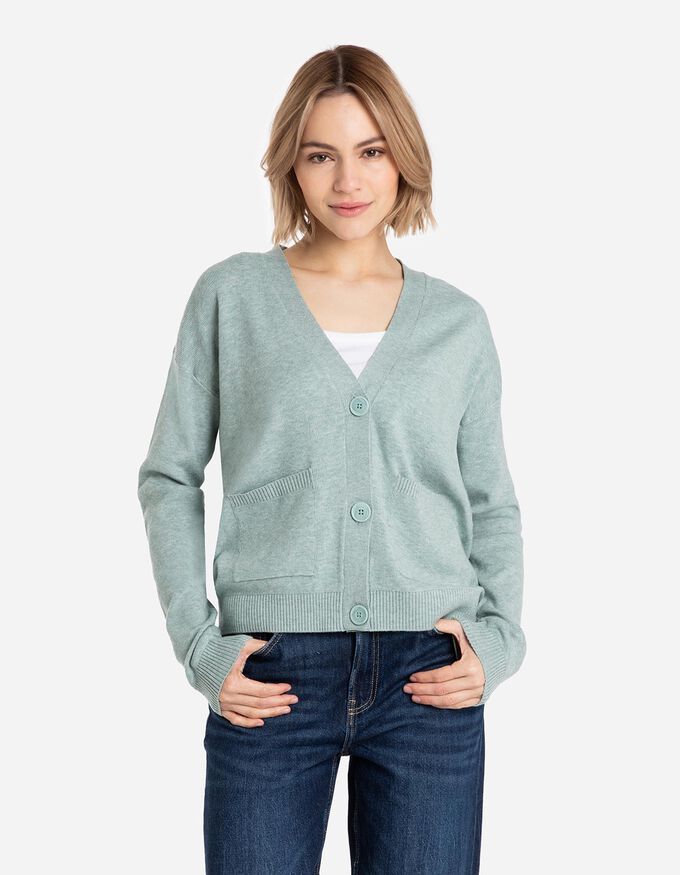 Cardigan - Viskose-Mix