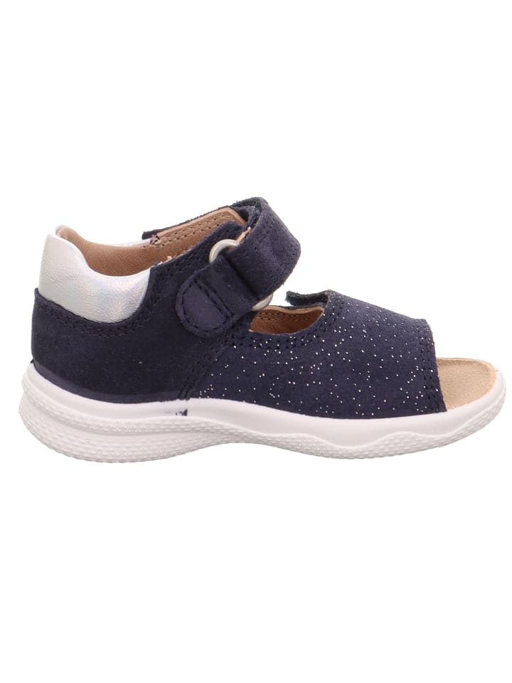superfit Lauflernsandale POLLY in Blau/Silber günstig kaufen