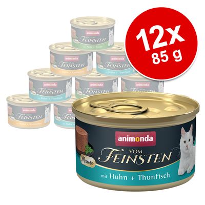 Animonda Vom Feinsten Adult Mixpaket 12 x 85 g