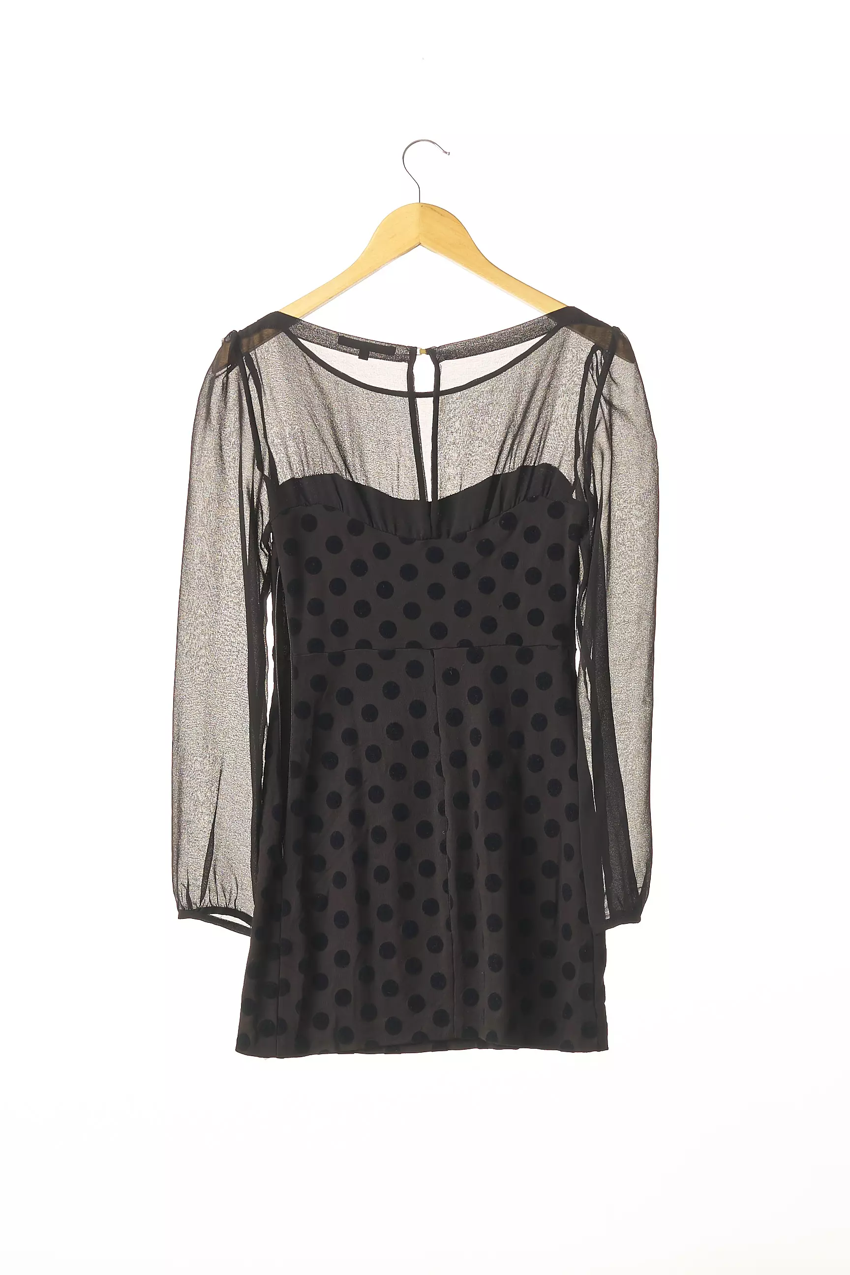 Maje Robes Courtes Femme couleur noir