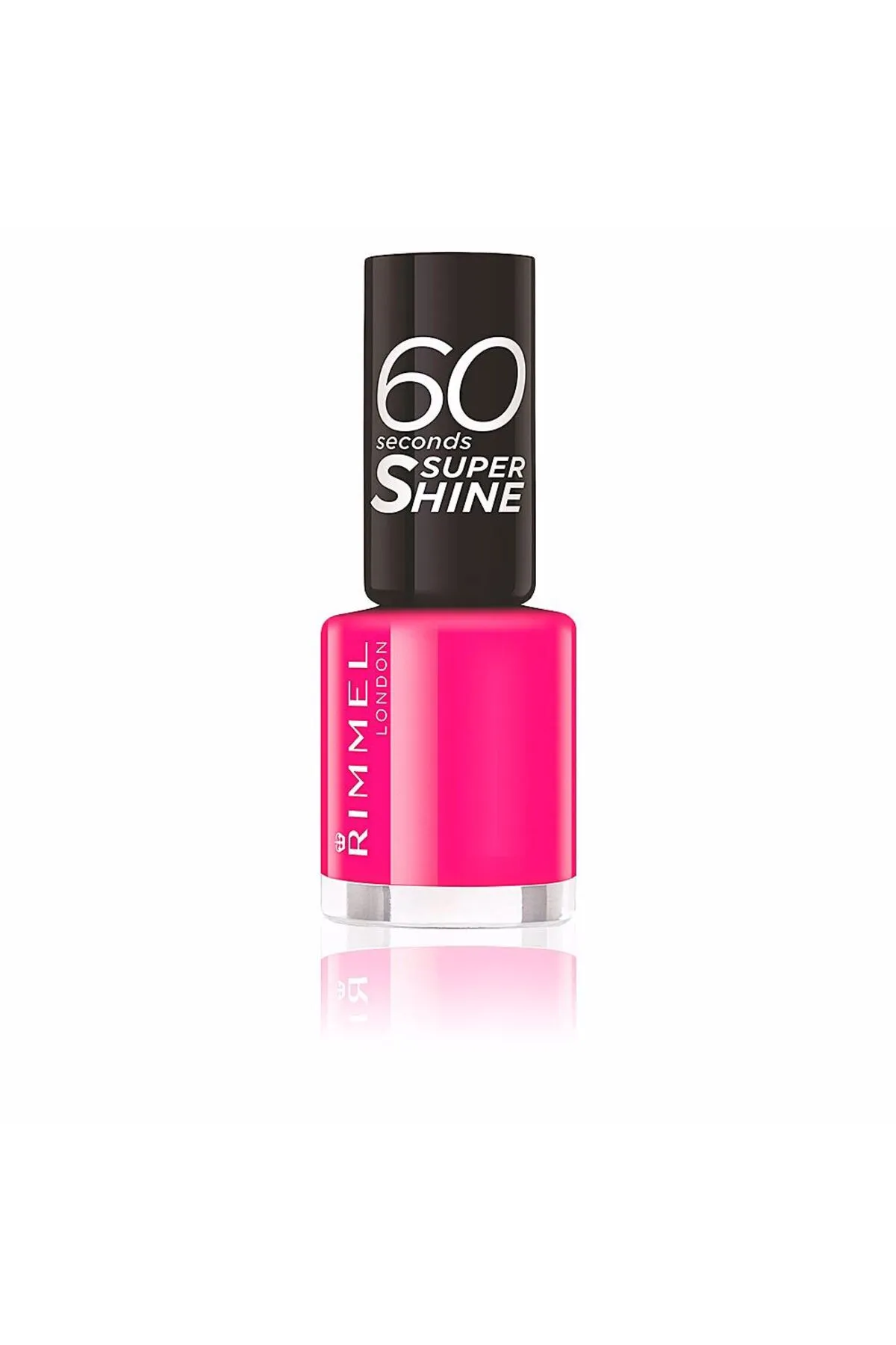 RIMMEL LONDON  60 Seconds Super Shine Nagellack #323-funtime Fuchsia Rimmel London 8 ml
