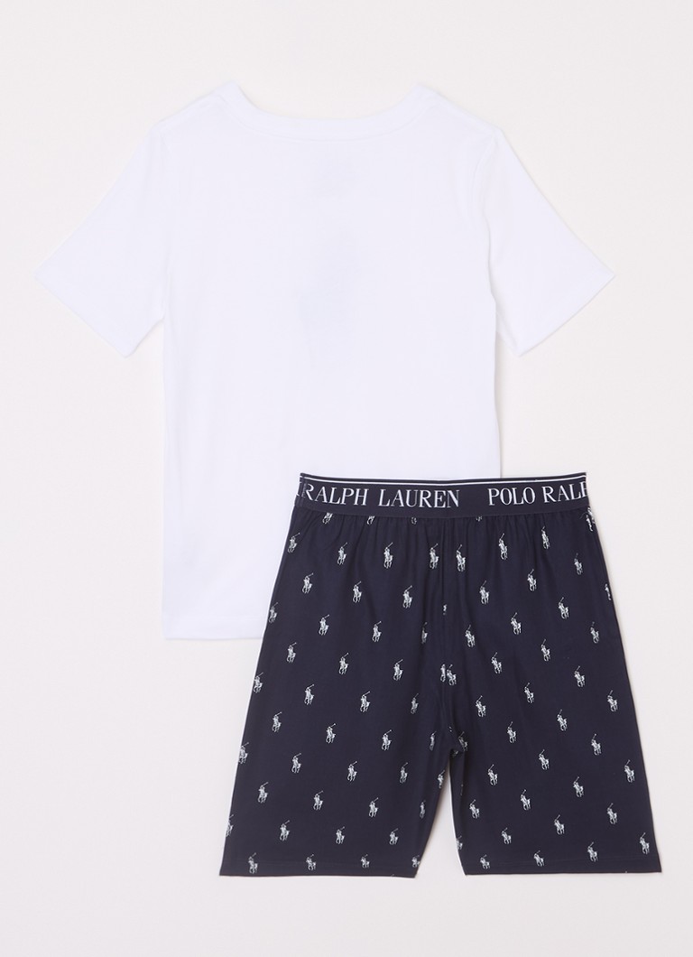 Σετ πιτζάμας με στάμπα λογότυπου Ralph Lauren