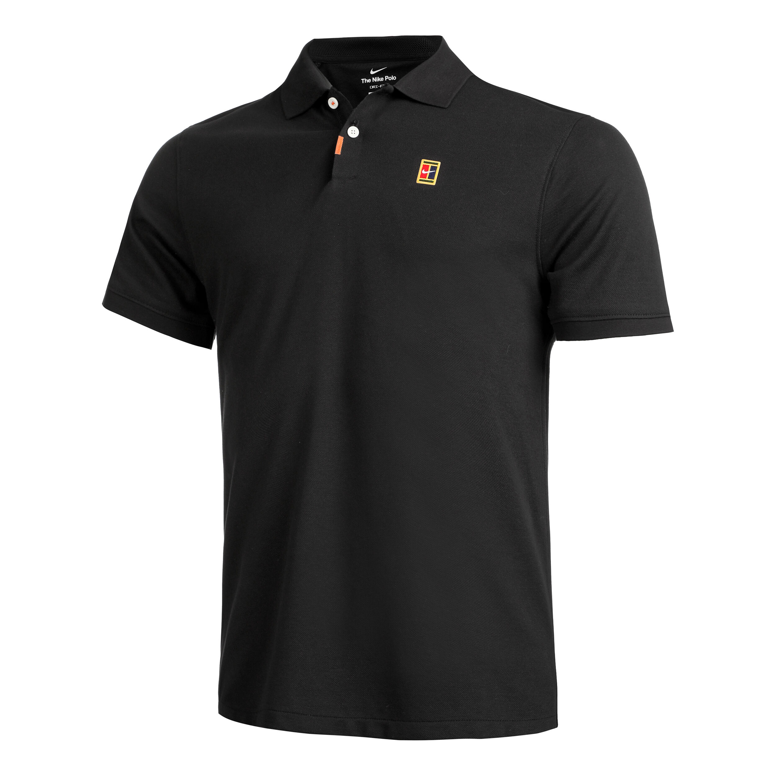 Dri-Fit Heritage Slim 2 Polo Herren - Schwarz