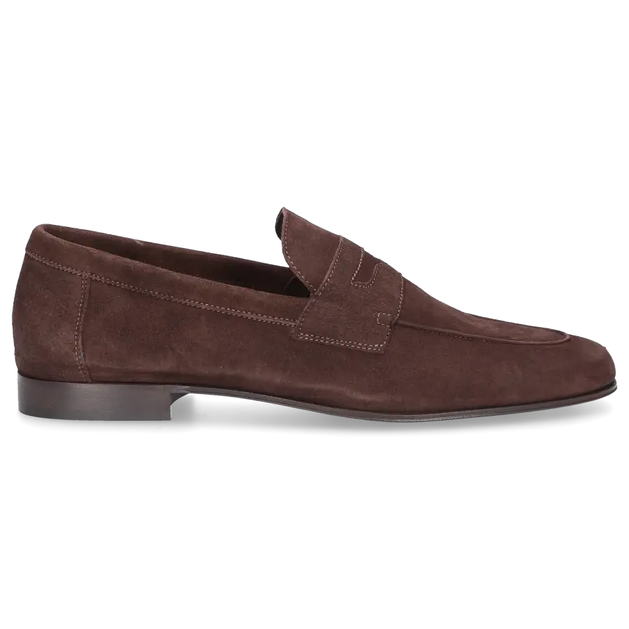 EN AVANT - Loafer CARSON CINO Veloursleder - braun