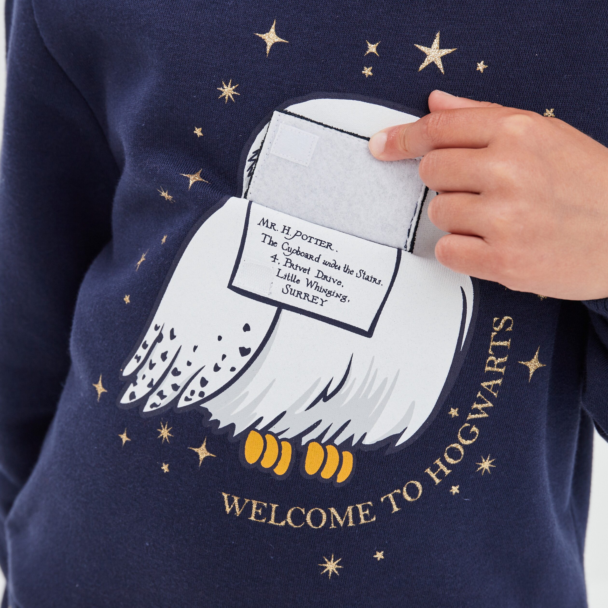 Robe 2-en-1 patineuse Harry Potter bleu marine fille | La Halle