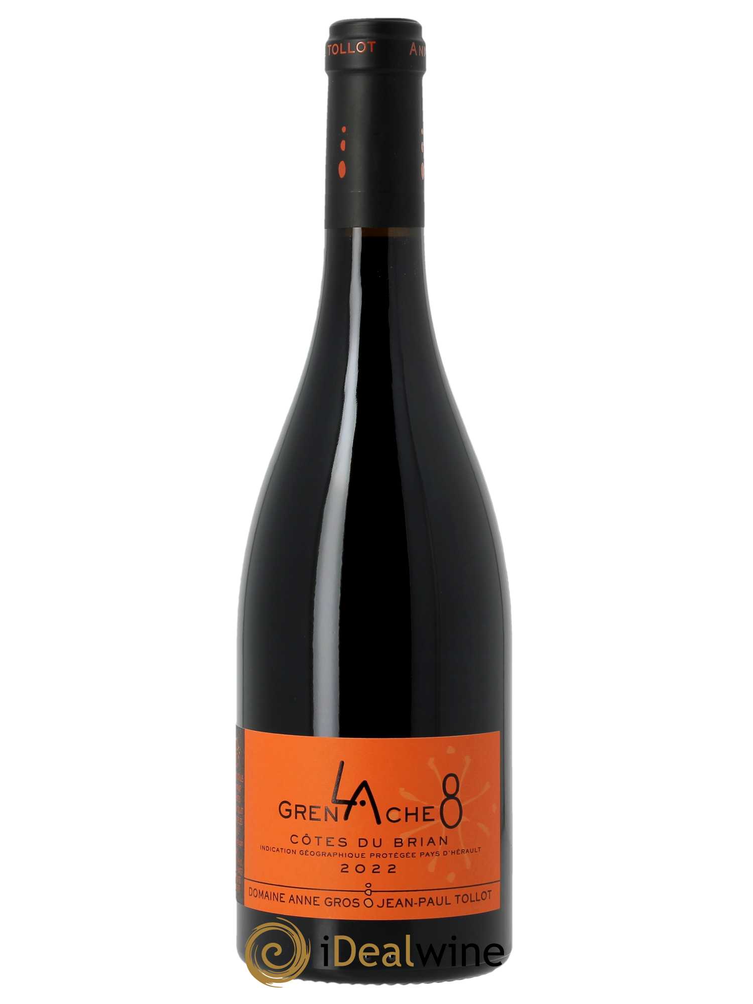 IGP Vin de Pays des Côtes du Brian La Grenache 8 Anne Gros & Jean-Paul Tollot  2022 - Lot de 1 Bouteille