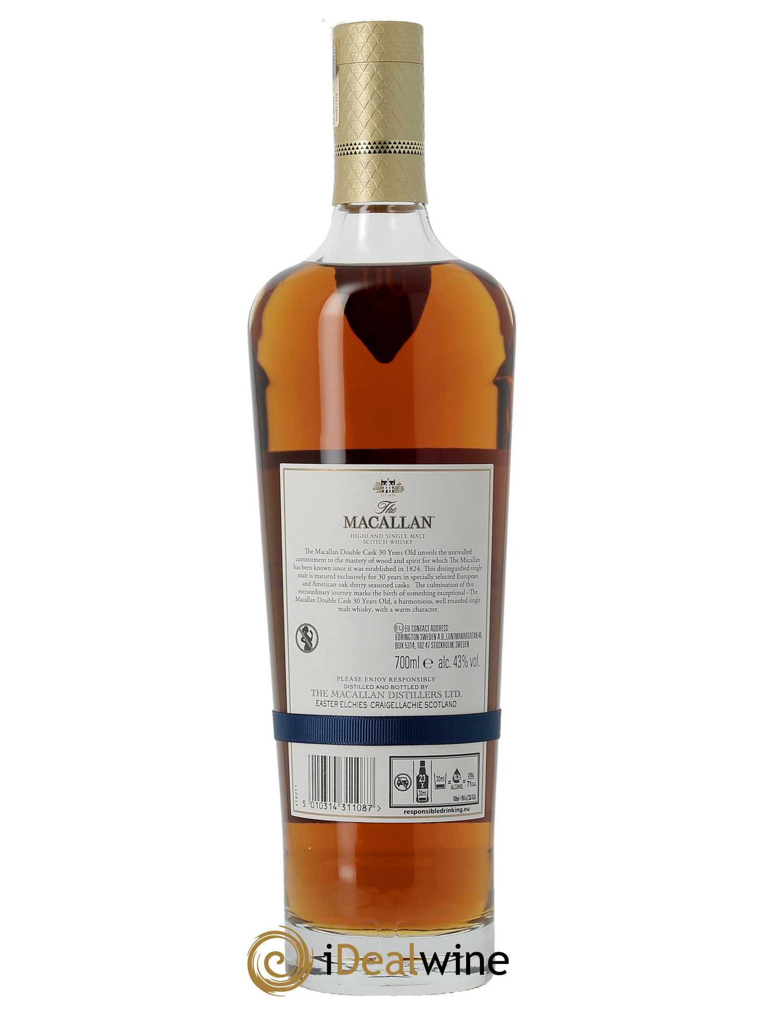 Whisky Macallan (The) 30 years Double Cask   - Lot de 1 Bouteille
