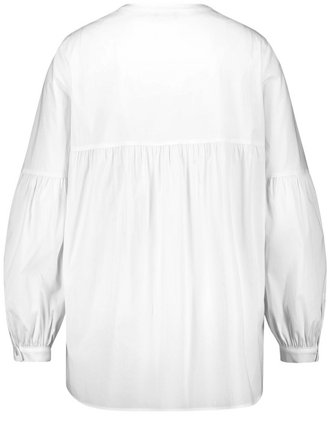 Bluse mit Ballonärmeln
