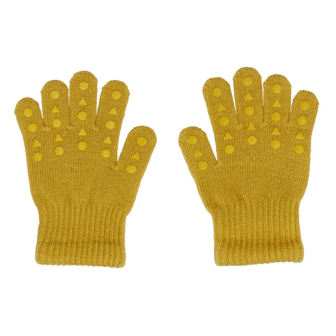 GoBabyGo Strickhandschuhe Fingerhandschuhe für Babys Kleinkinder - mit ABS Noppen Mädchen Jungs