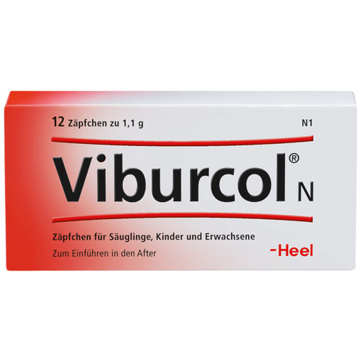 VIBURCOL N Kinder- und Säuglings-Suppositorien  12 St  Kdr.- u. Sgl. Suppositorien