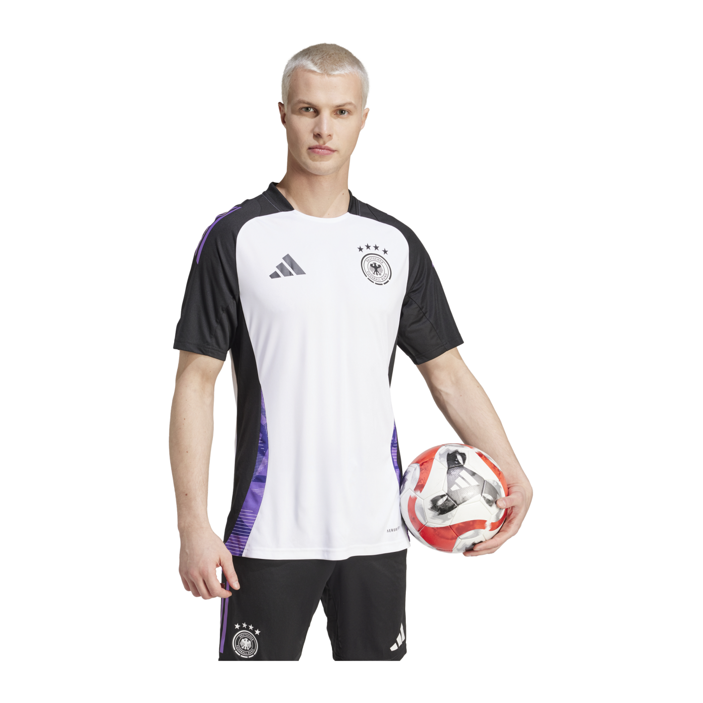 adidas DFB Deutschland Trainingsshirt EM 2024 Weiss