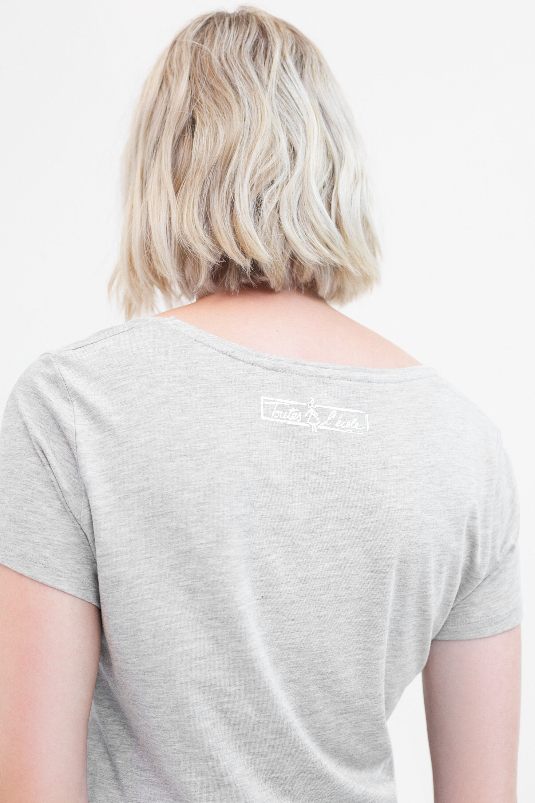 T-shirt Jamelia gris femme