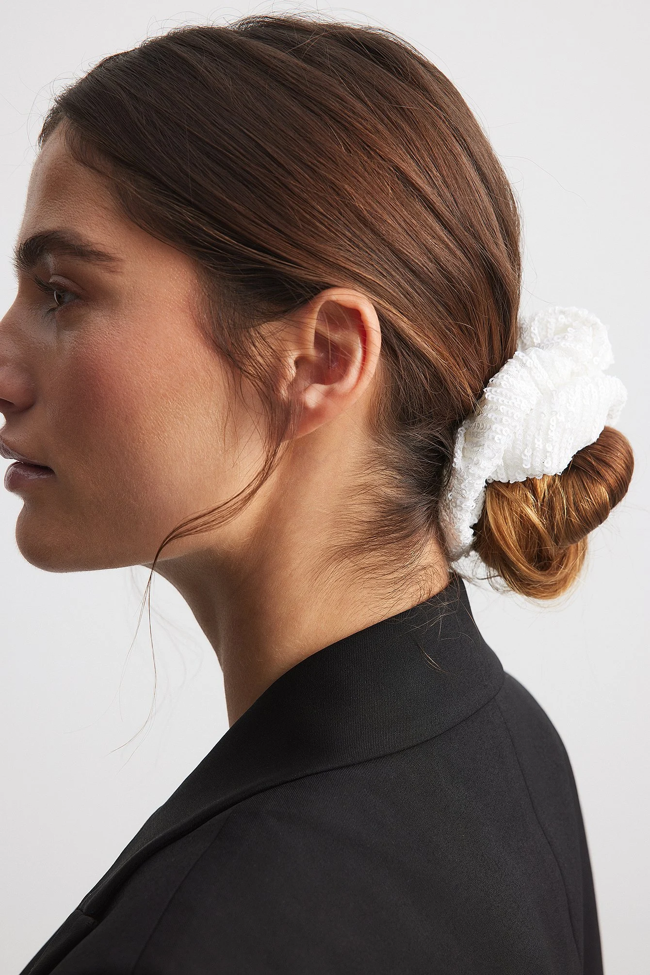 Scrunchie mit Pailletten