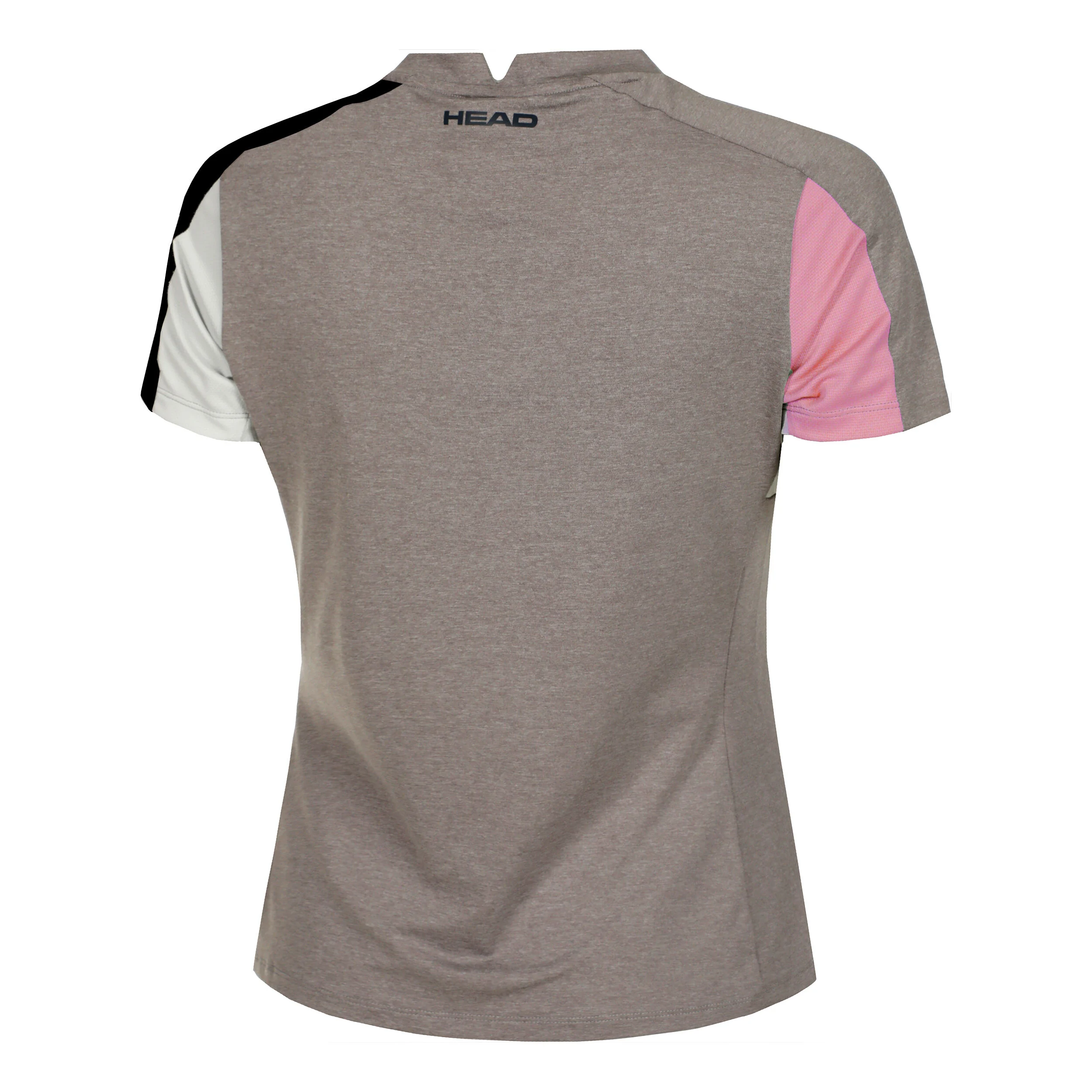 Play Tech T-Shirt Damen - Rosa, Grau