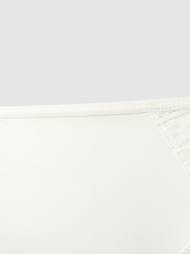 Slip mit Spitzenbesatz Modell 'EVERYDAY LACE' in weiß