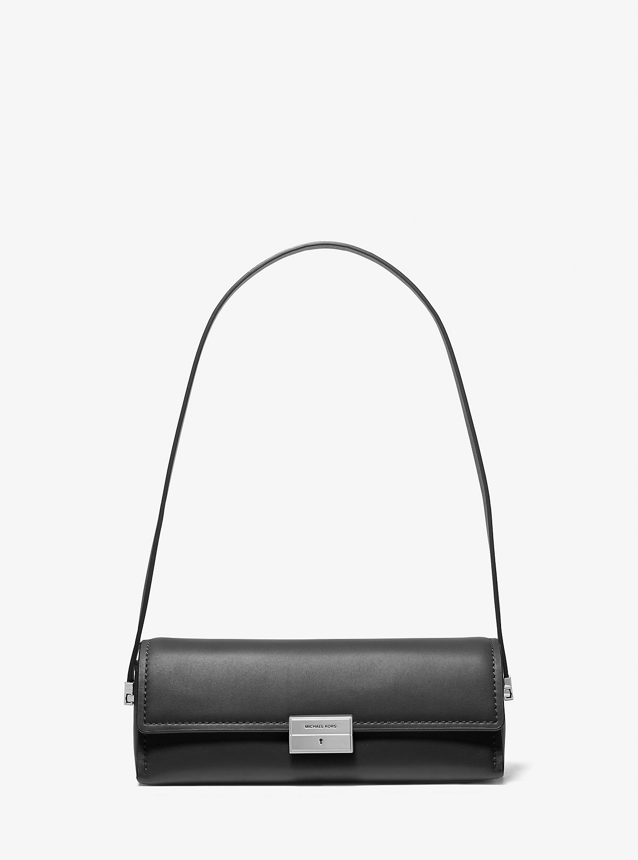 Ludlow liten konvertibel skinnveske - SVART