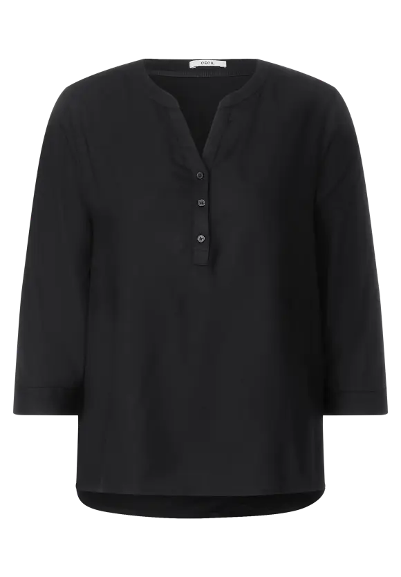 CECIL Viskose Bluse in Unifarbe
