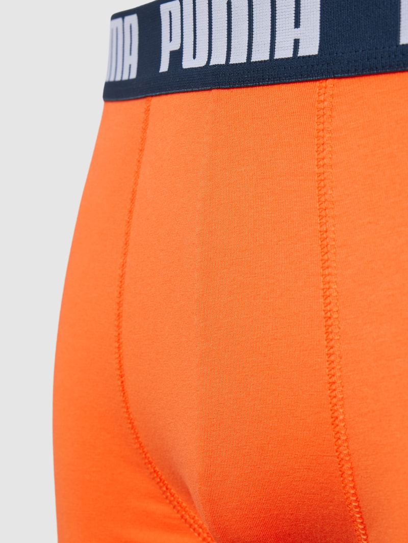 Boxershorts mit elastischem Logo-Bund im 2er-Pack in koralle