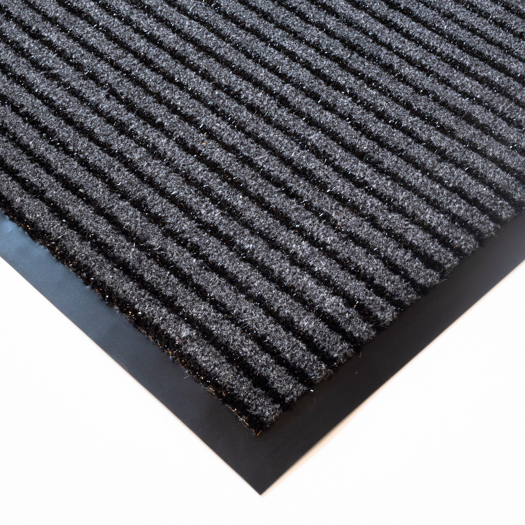Tapis uni anti-poussière fibre grattante