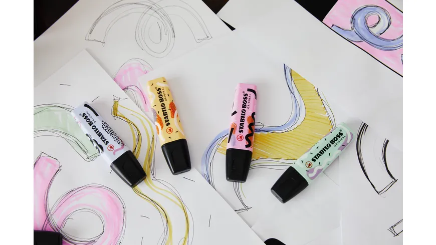 STABILO® BOSS® ORIGINAL Textmarker by Ju Schnee Pack