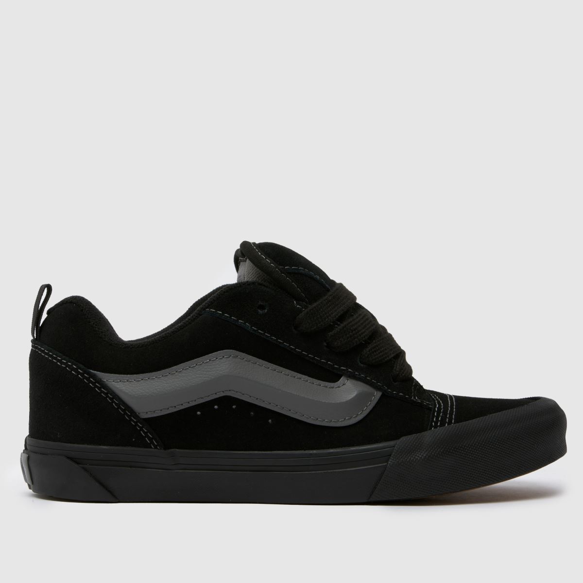 Vans svarta knu skool ungdomsskor