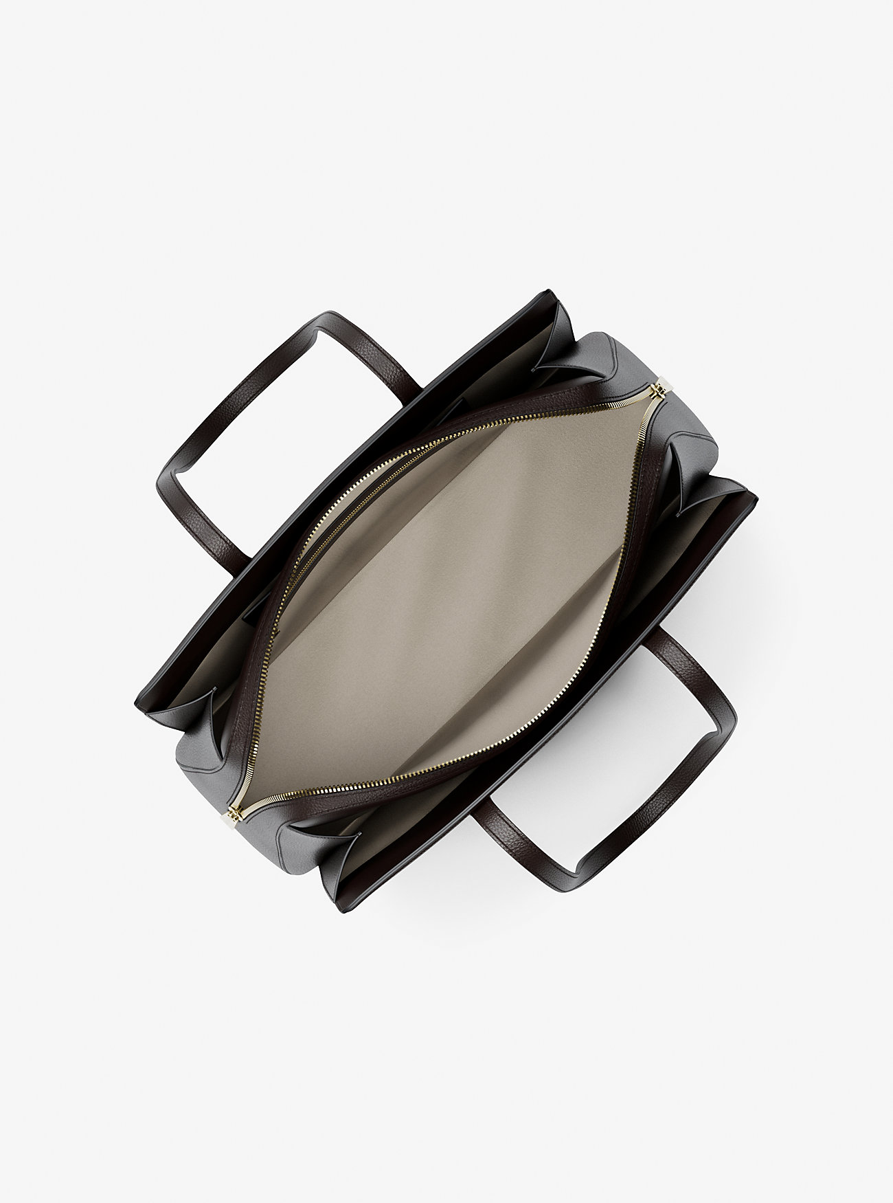 Laila medium skinnveske - SJOKOLADE