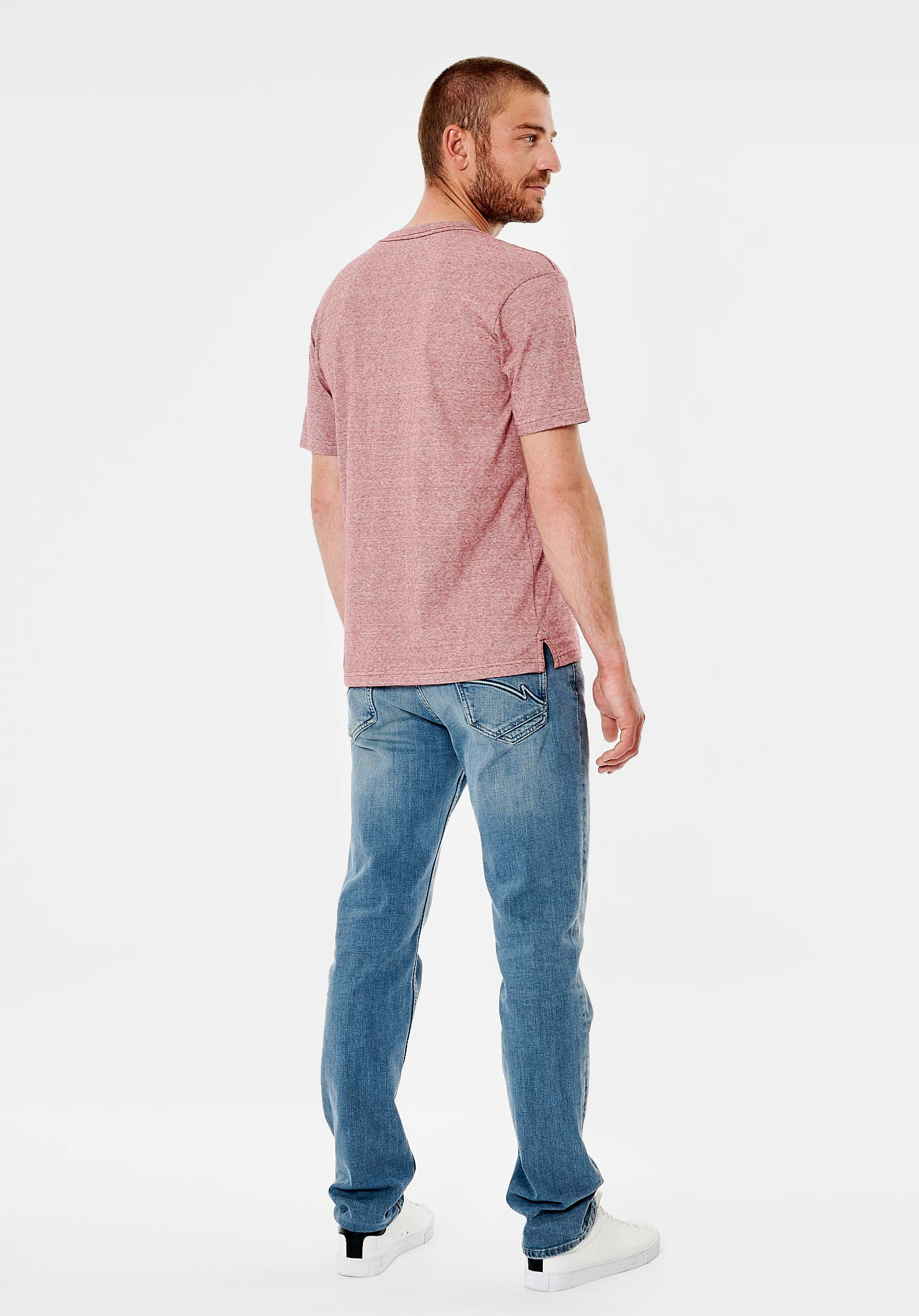 SAVE   T-shirt bordeaux homme