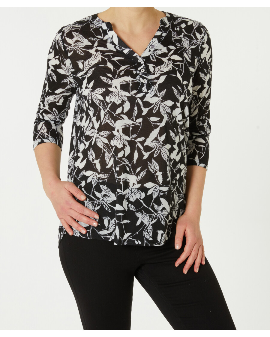 Blusenshirt mit 3/4-Arm