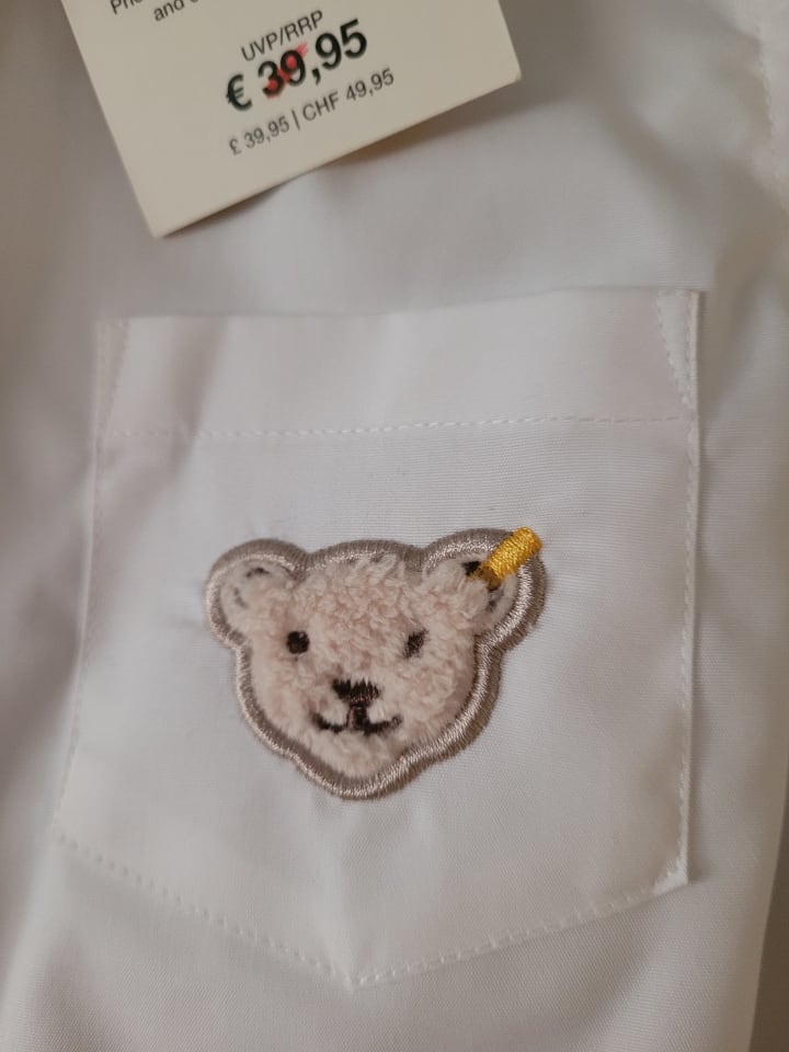 Steiff Hemd in weiß günstig kaufen 104