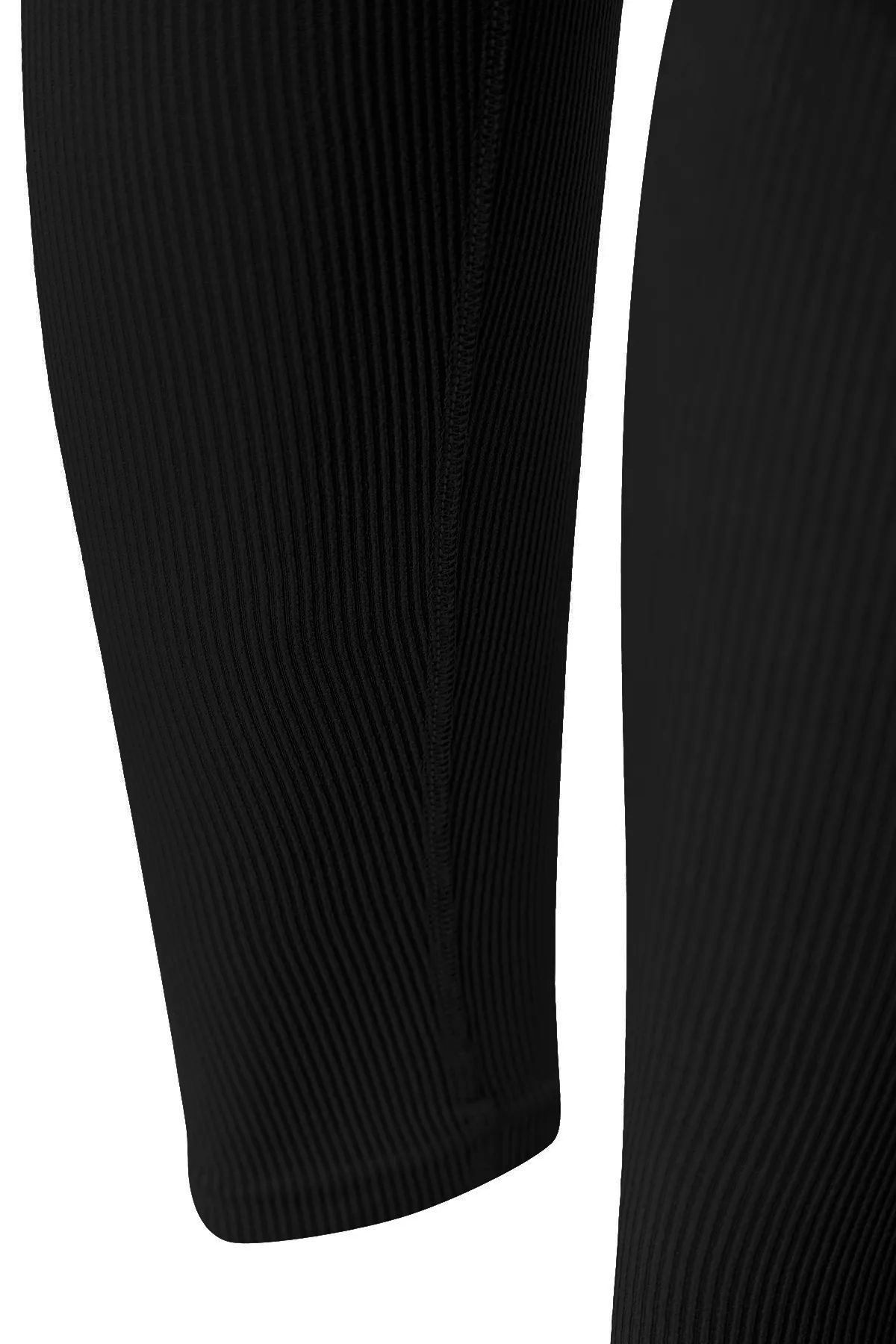 Trendyol Collection  Schwarze nahtlose/nahtlose gestrickte Sport-Leggings in voller Länge TWOAW20TA0071