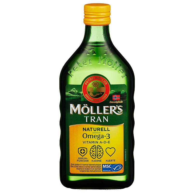 Möller's Möller's Tran 500 ml Naturell