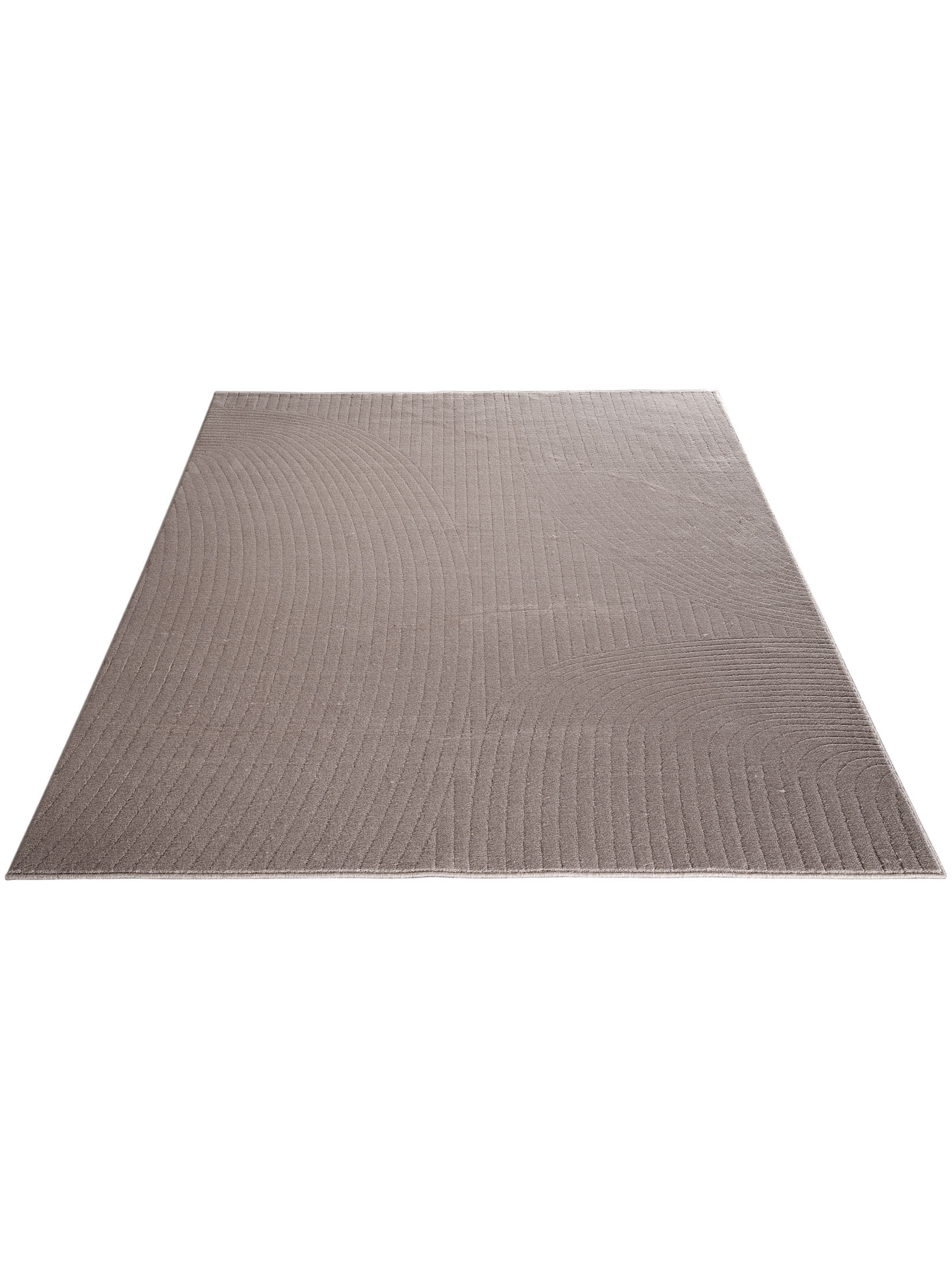 Belmar Moderner Teppich, Taupe