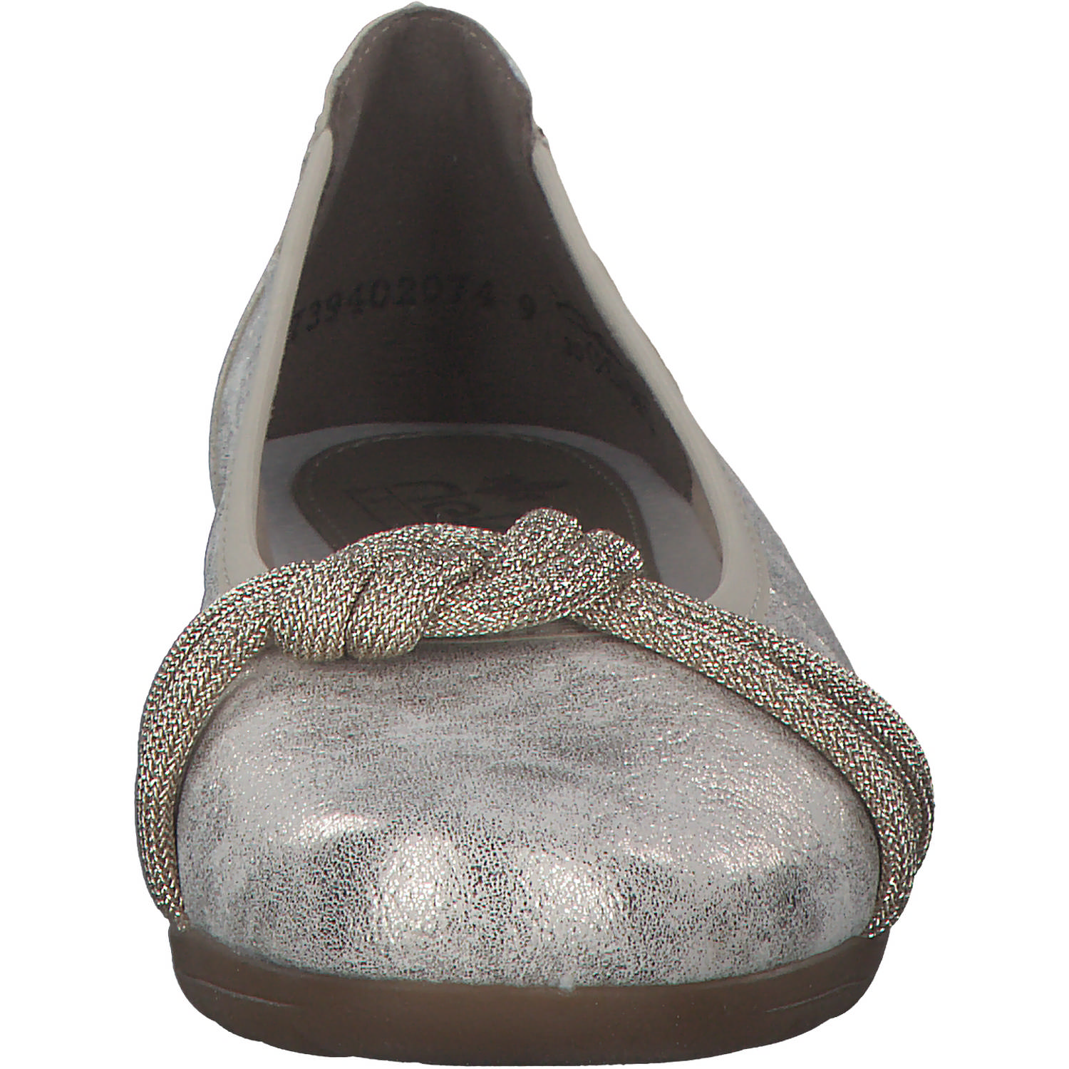 Rieker L9368, Ballerinas, Damen, beige-gold