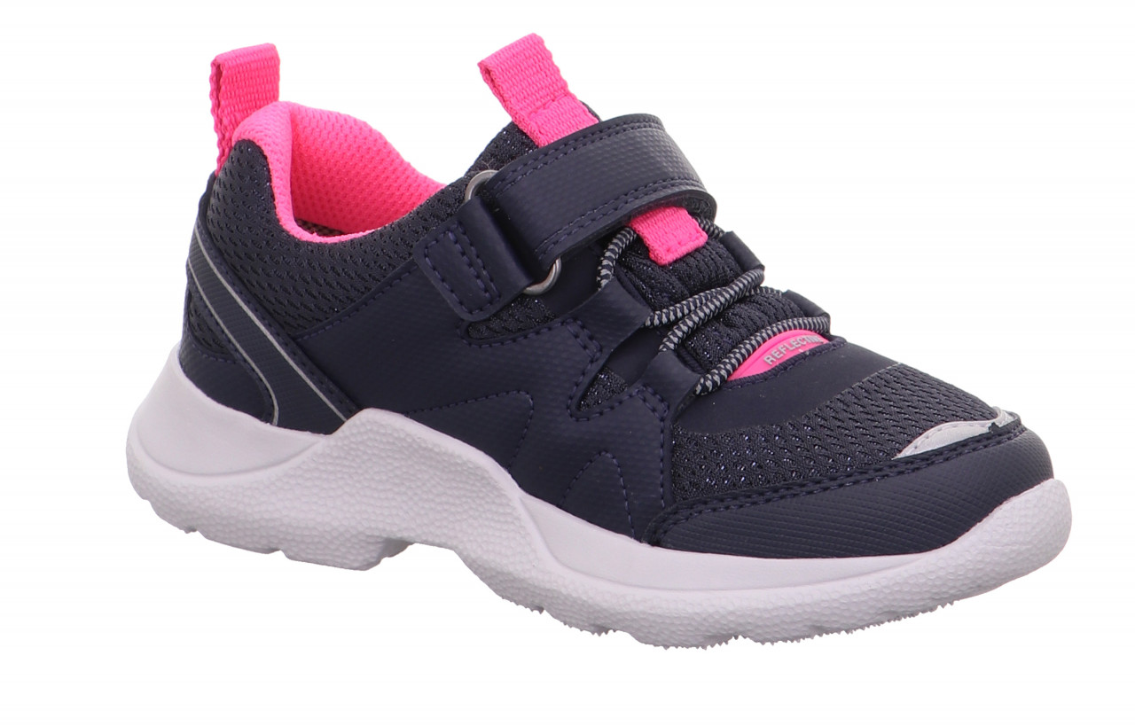 RUSH - Blau/PinkSneaker low mit Klettverschluss
