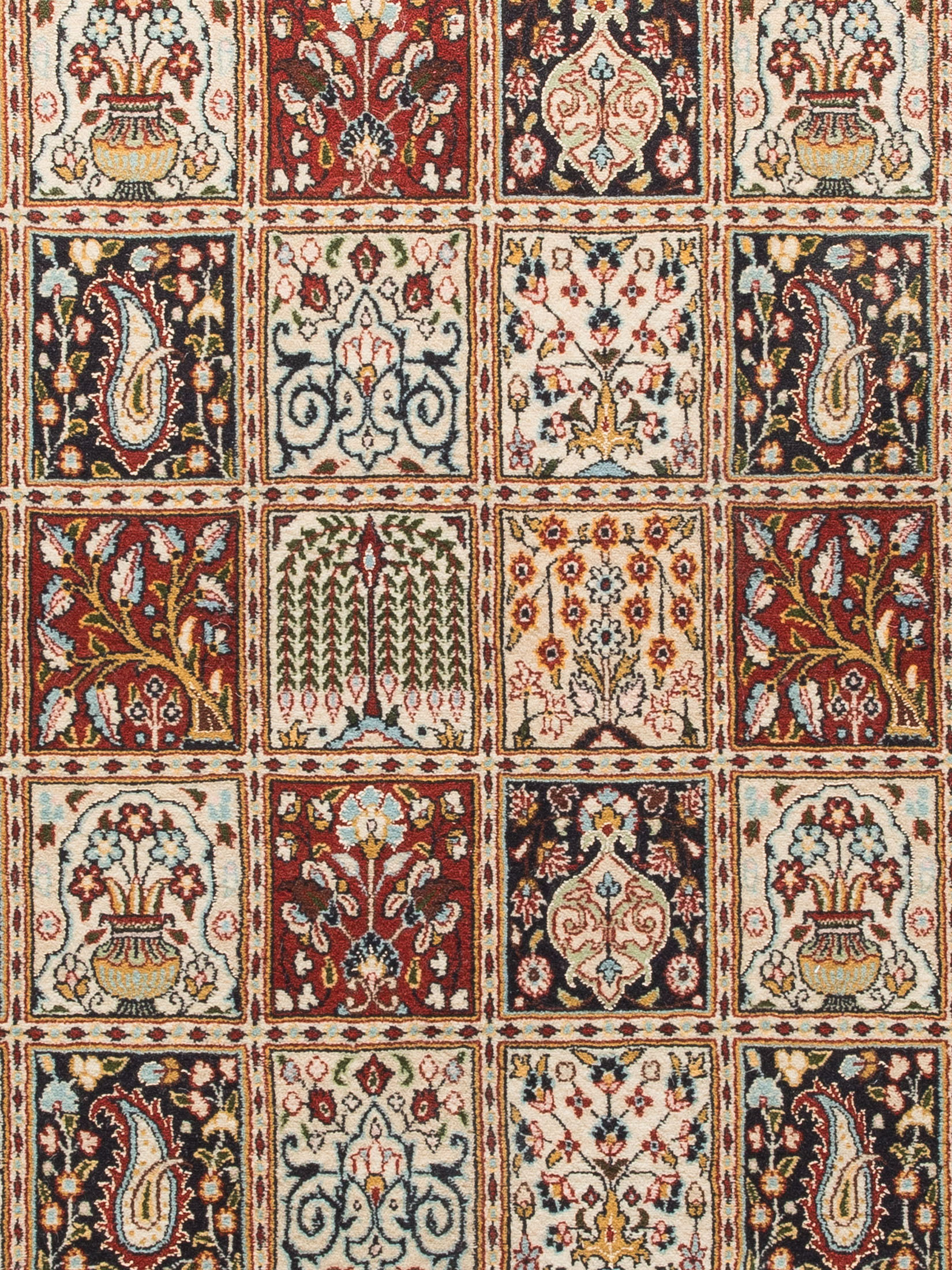 Moud Felder ca. 198 x 313 cm, Unikat / Einzelstück