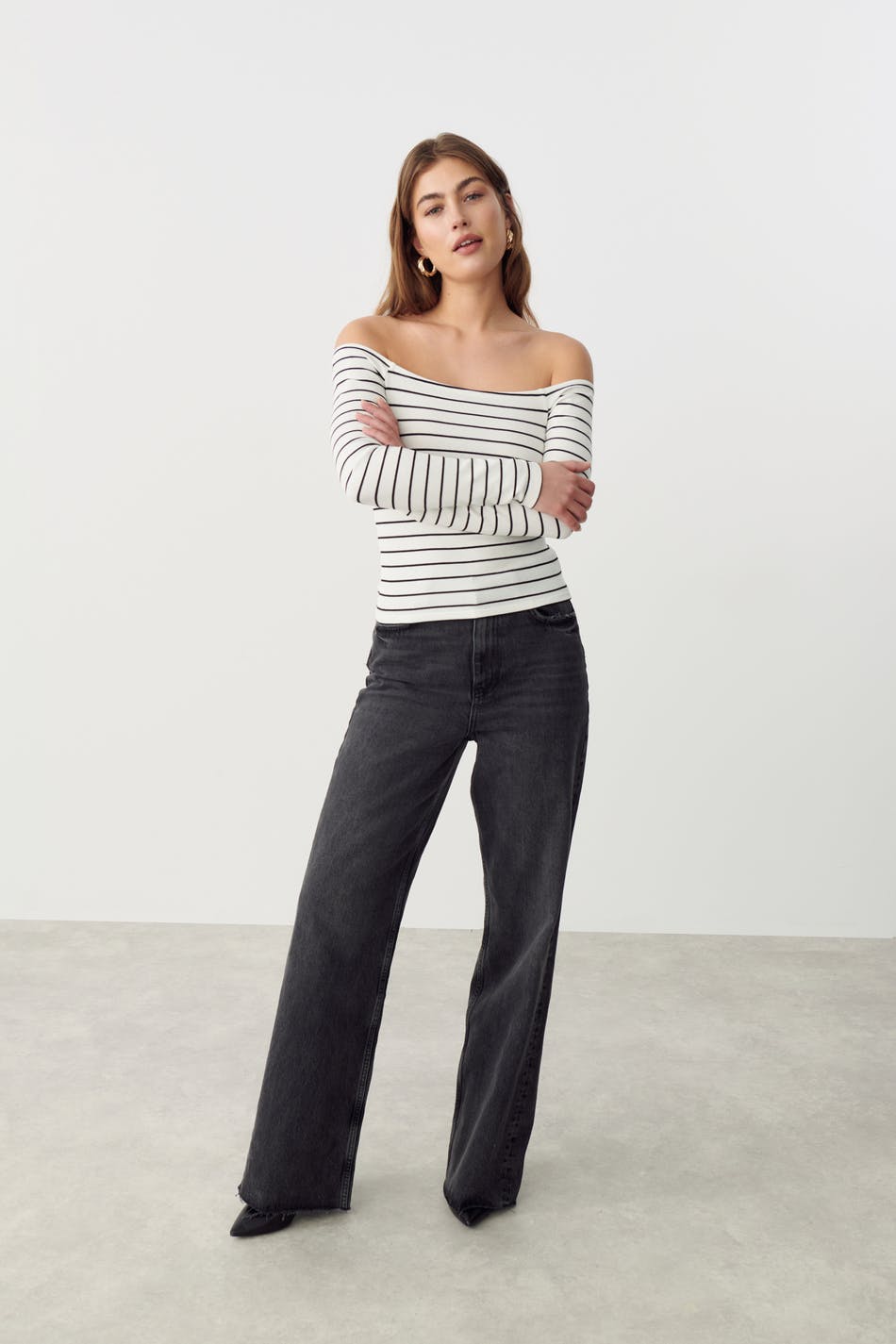 Off shoulder top