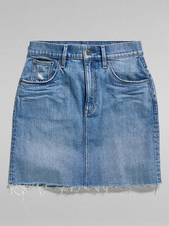 G-Star Jeansrock in Blau günstig kaufen