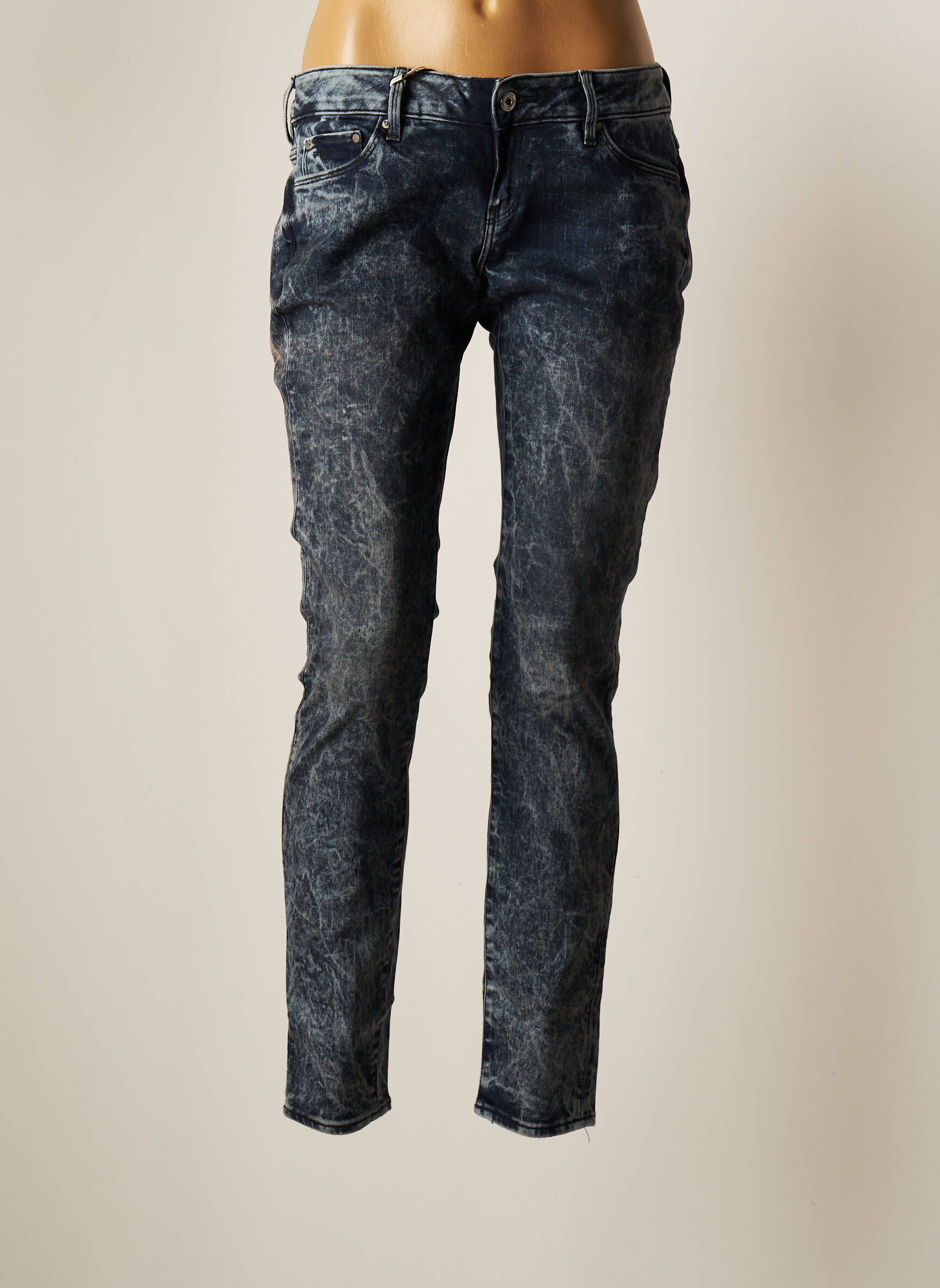 Raw 7 Jeans Coupe Slim Femme couleur bleu