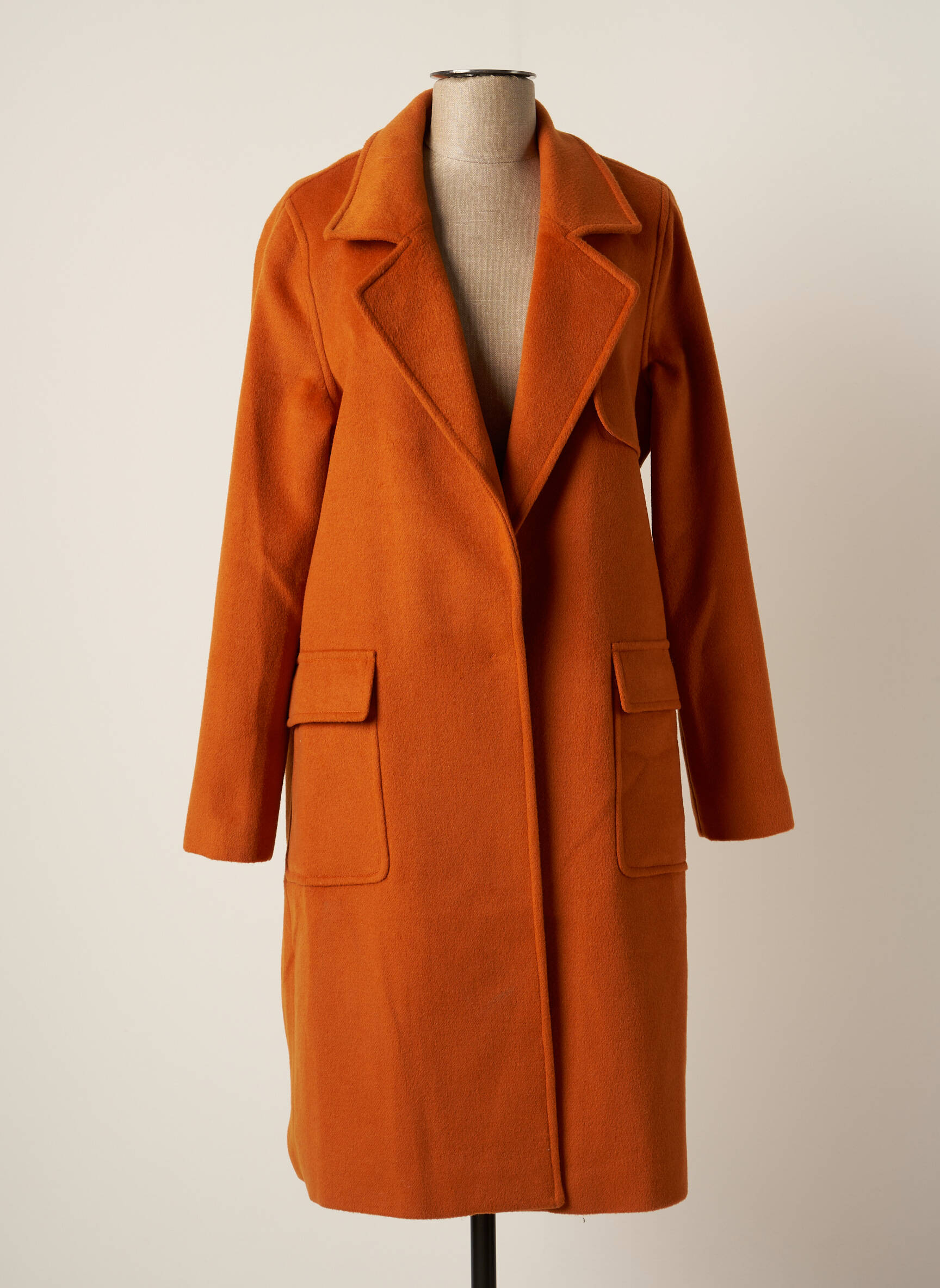 Lola Espeleta Manteaux Longs Femme couleur orange
